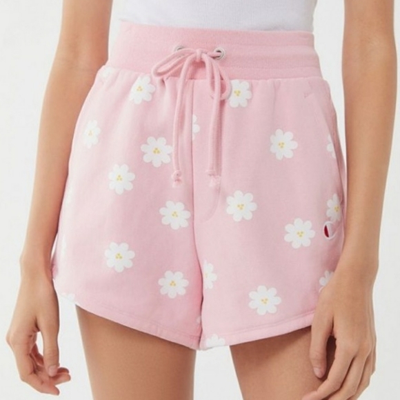 champion & uo reverse weave drawstring short